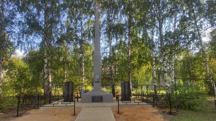 памятник в аладьине. местные инициативы. Чучково. 18.09.2025