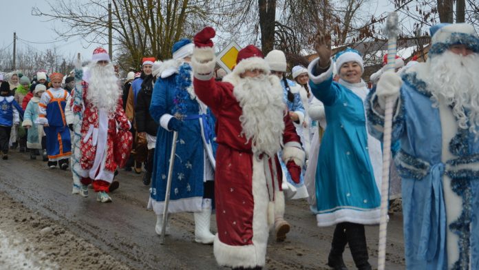 Парад Дедов Морозов. Чучково. 13.12.25_2