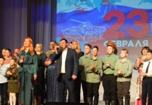 Чучковцев поздравили с Днем защитника Отечества