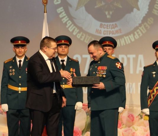 Чучковских военнослужащих поздравили с 215-й годовщиной образования войск правопорядка и 10-летием Росгвардии