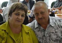 В Чучкове рубиновую свадьбу отмечает семья Сафроновых