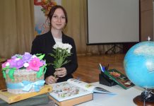 В Аладьинскую школу Чучковского округа пришла молодая учительница русского языка и литературы