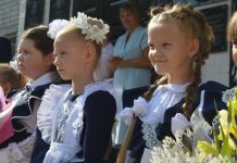 В Чучковском округе 35 первоклассников сели за парты