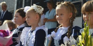 В Чучковском округе 35 первоклассников сели за парты